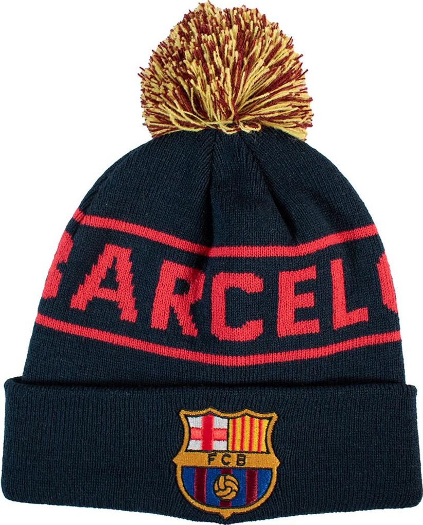 FC Barcelona - Skimütze TA13806 (Einheitsgröße) (Marine)