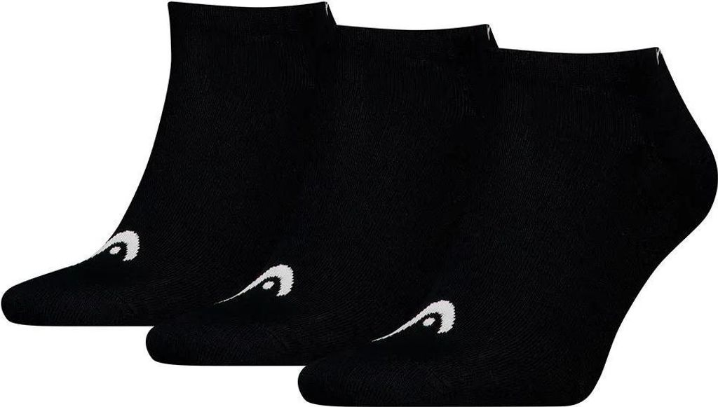 Head 701229018 Kurze Socken 3 Einheiten Schwarz EU 43-46 Schwarz EU 43-46
