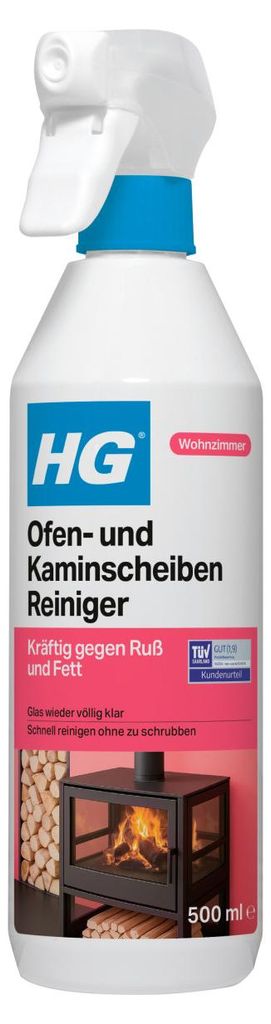 HG Ofen und Kaminscheibenreiniger 500 ml Produktbild 