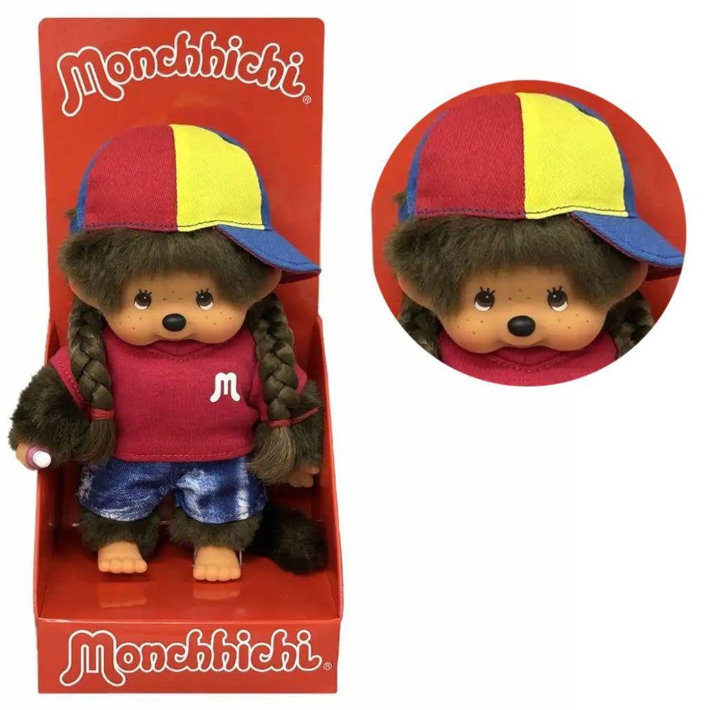 Plyšová figúrka Monchhichi City Girl 20 cm Obrázok produktu 
