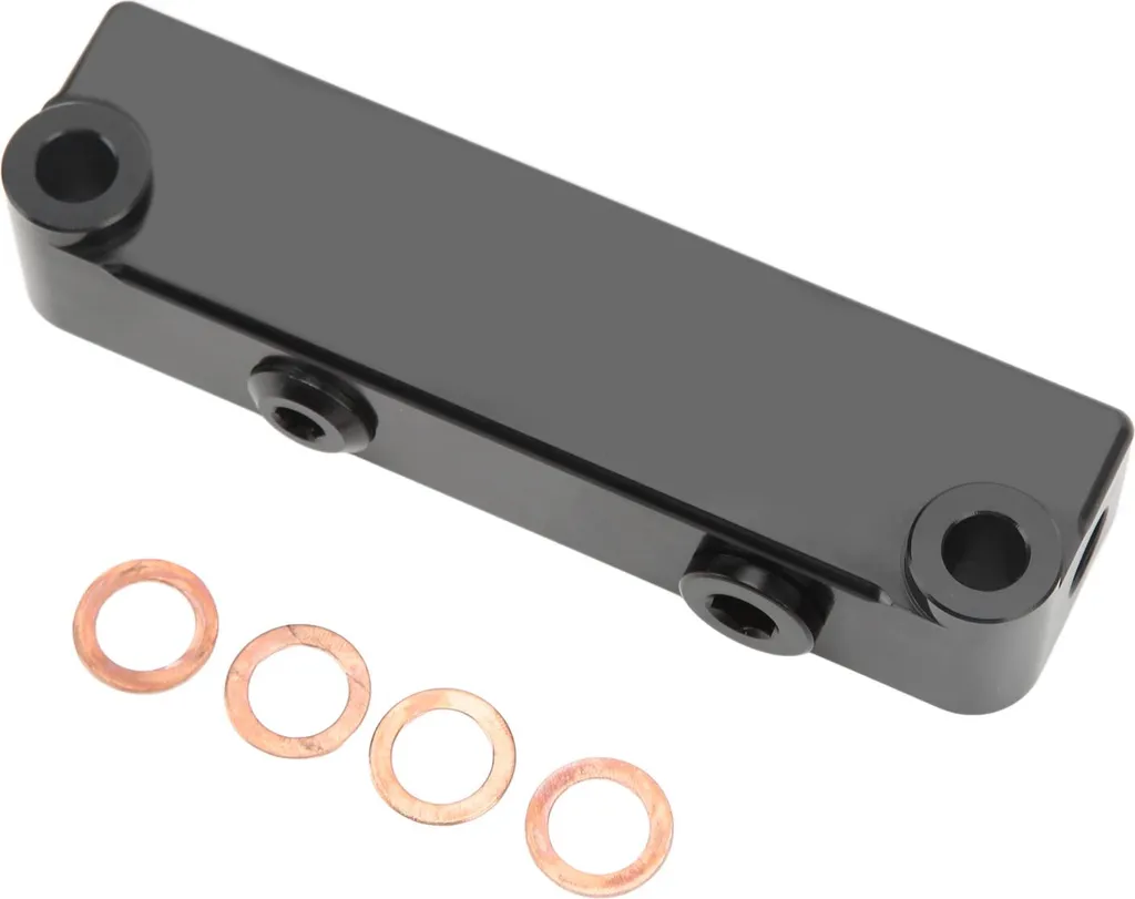 Kit dérivation en métal avec 4 joints pour filtre carburant Dodge 6,7L