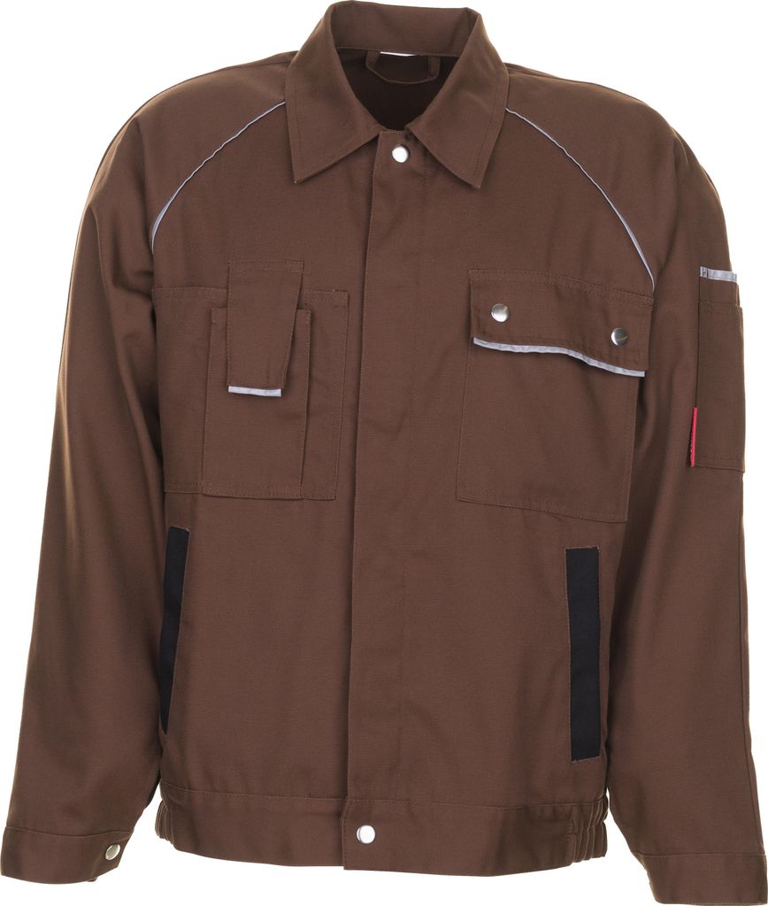 Größe 60 Herren Planam Canvas 320 Bundjacke braun schwarz Modell 2116