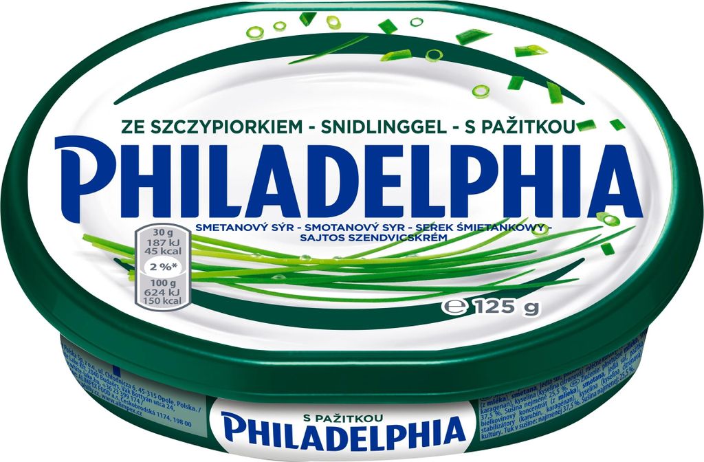 Philadelphia ze szczypiorkiem 125g Zdjęcie produktu 