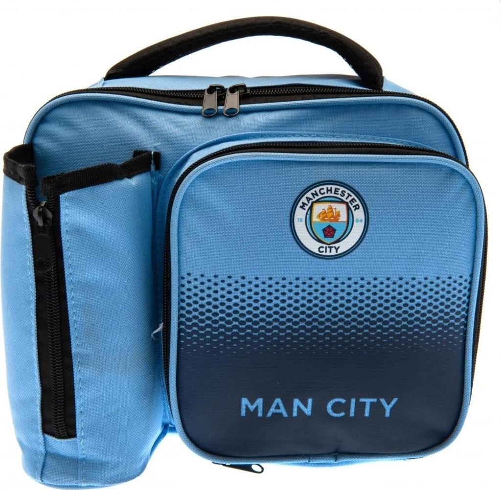 Manchester City FC Fade Lunch-Tasche TA4988 (Einheitsgröße) (Blau)