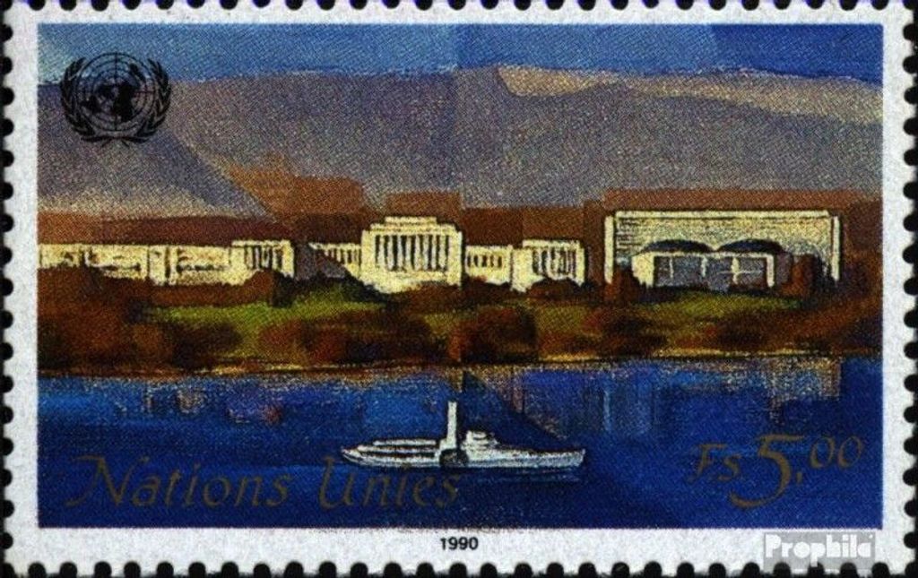 Briefmarken UNO - Genf 1990 Mi 183 (kompl.Ausg.) postfrisch Freimarke