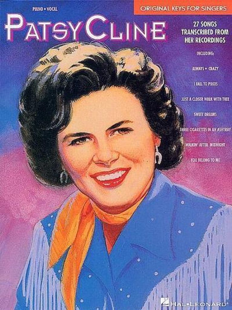 Patsy Cline - Original Keys for Singers