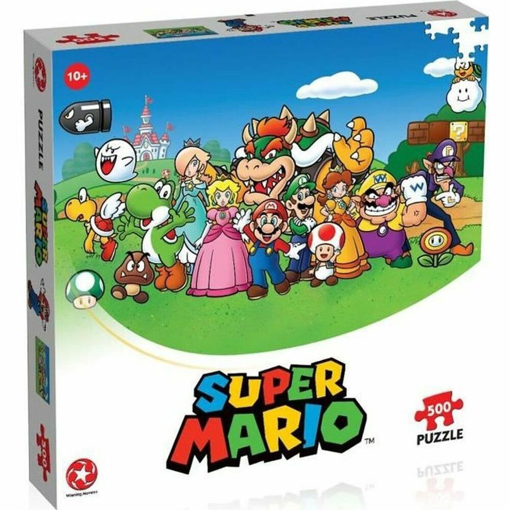 Winning Moves Super Mario - Mario and Friends Puzzle (500 pcs)