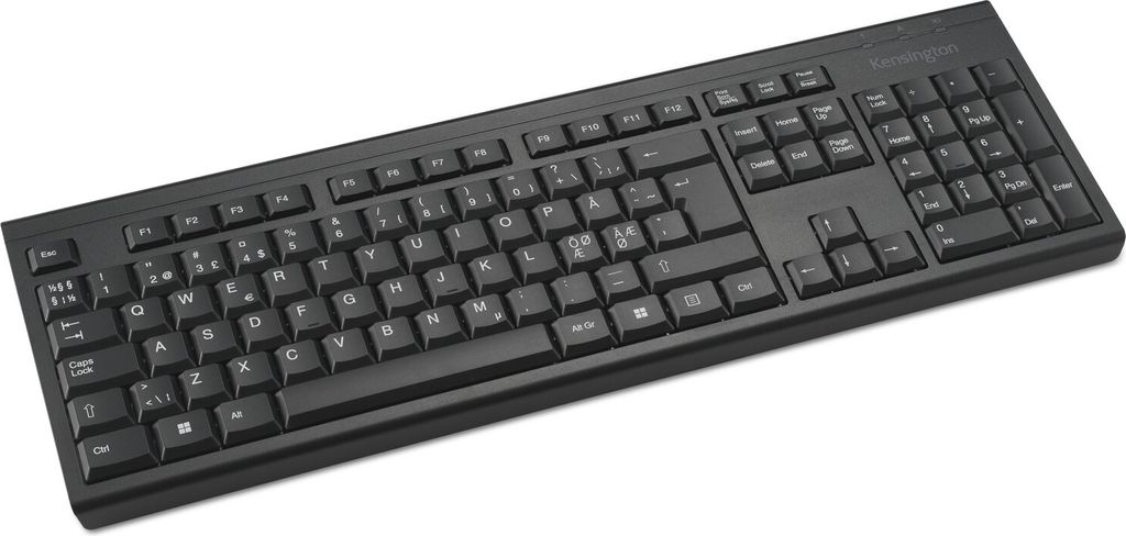 Kensington KB150 EQ Wireless Tastatur - Volle Größe (100%) - Kabellos - RF Wireless - Membran Key Switch