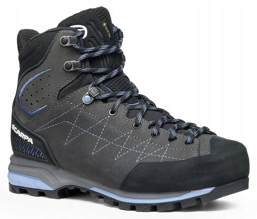 Scarpa Mescalito GTX Wmn, Farbe 1160 temeraire/gray, Größe 38,5, Approach-Schuh