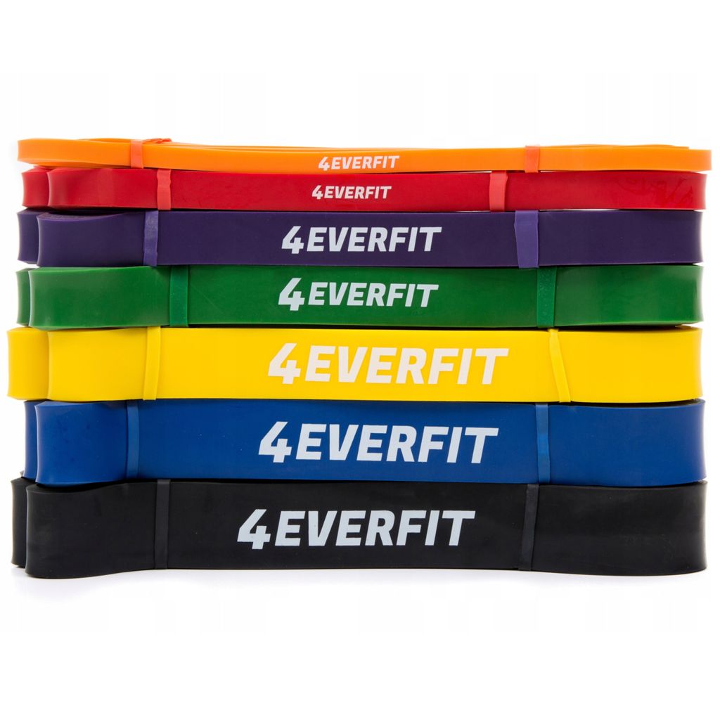 DEFT SPORT Powerband Sada 7 fitness pásků Pull-Up pásků Obrázek produktu 2
