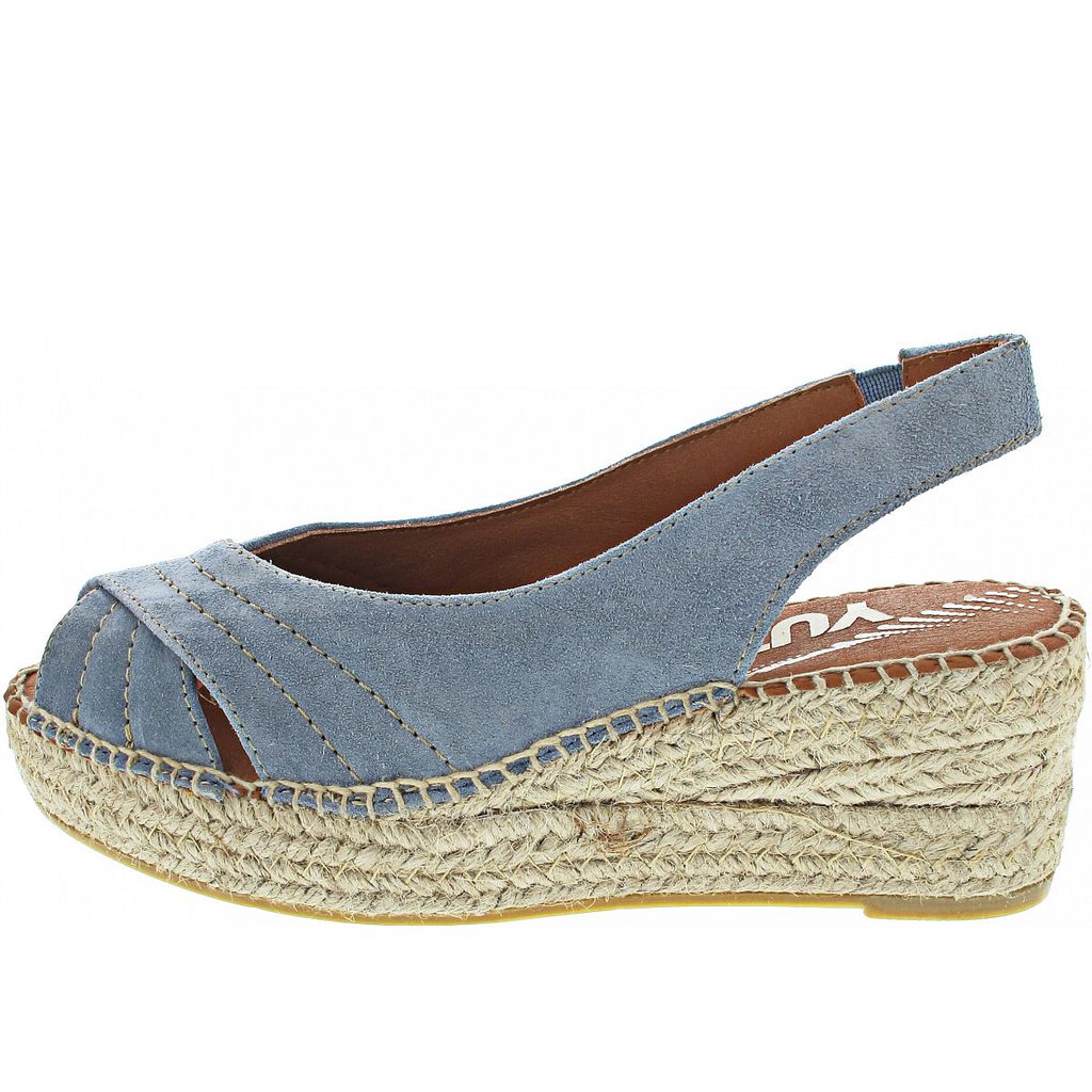 Viguera Damen Sling Sandaletten in Blau, Größe 36