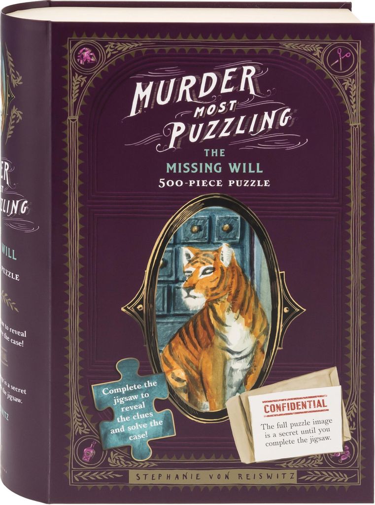 Murder Most Puzzling: The Missing Will 500-Piece Puzzle Produktbild 