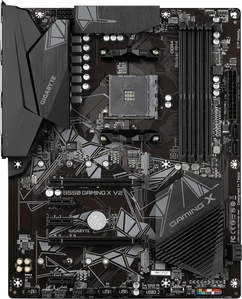 Recensione Gigabyte B550 GAMING X V2 | Socket AM4 ATX per Ryzen 5000 - 11
