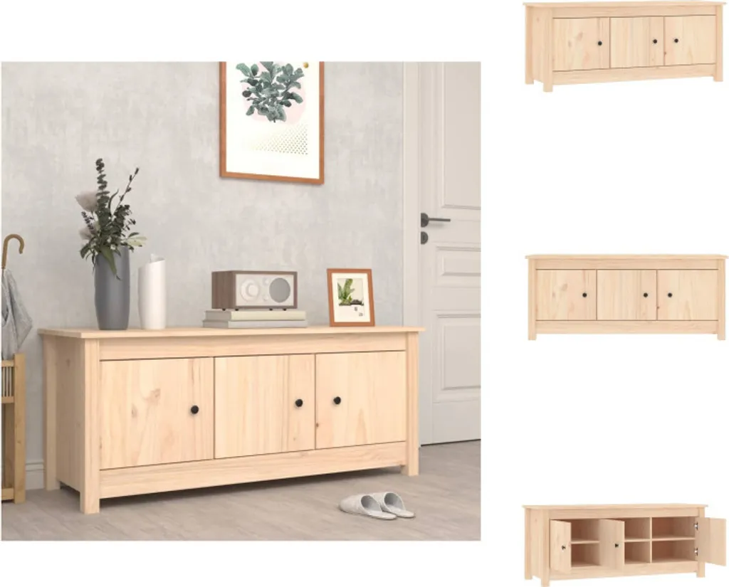 Dites stop au désordre avec ce meuble à chaussures banc en bois massif