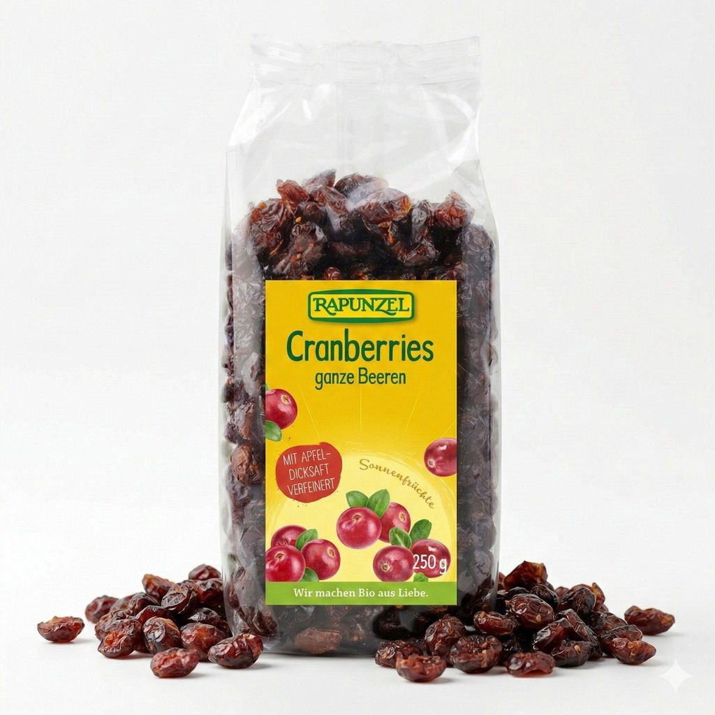 Canneberges séchées 250g Image du produit 