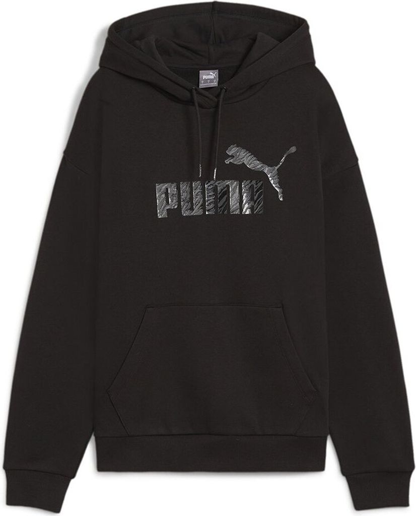 Puma Ess+ Animal Kapuzenpullover Schwarz XS Frau Schwarz XS