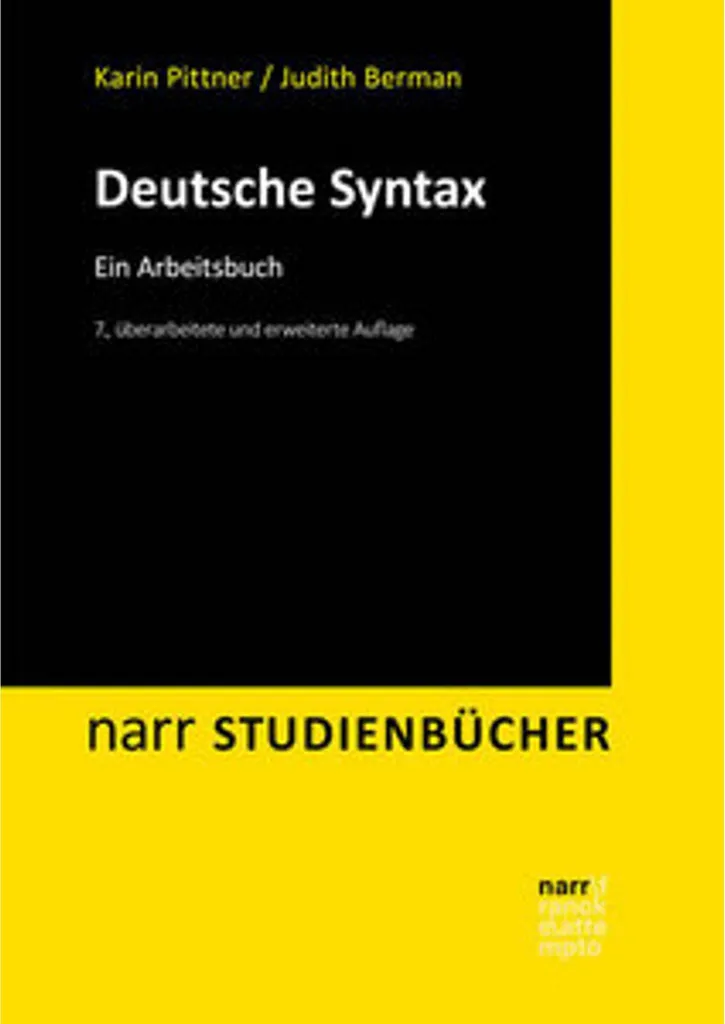 Deutsche Syntax : Manuel de grammaire allemande pour l'enseignement