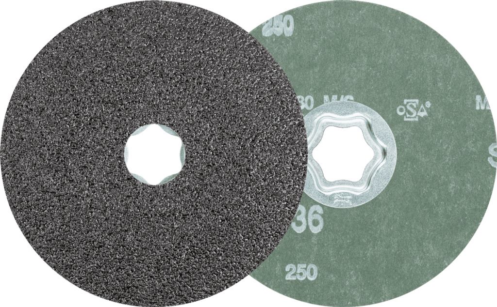 PFERD TOOLS COMBICLICK SiC Fiberscheibe Ø 115 mm SIC36 für harte NE Metalle