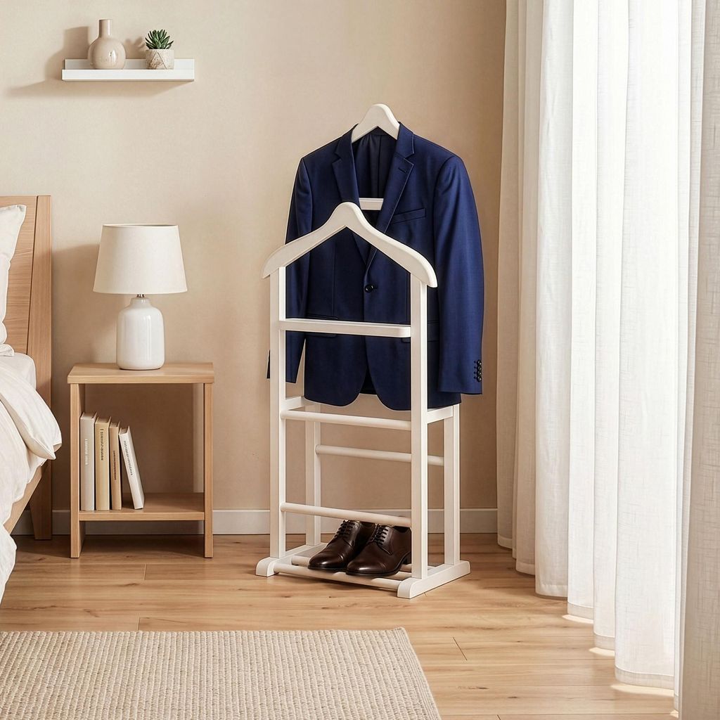 Skye Decor, Beta Double - White, Kommode, Herrendiener, Produktbild 