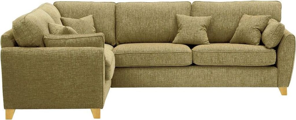 SLF24 - Großes linksseitiges Ecksofa James - Vitolini 256-0624 - Coffee