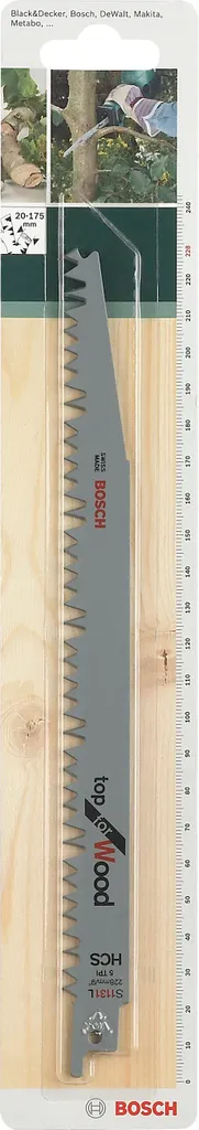 Bosch S1131L Set 2 Lame per Legna da Ardere e Potatura Rapida