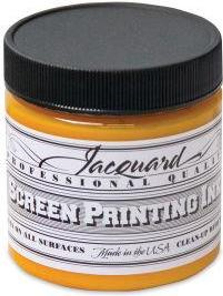 Jacquard Siebdruckfarbe 118 ml goldgelb Textilfarbe