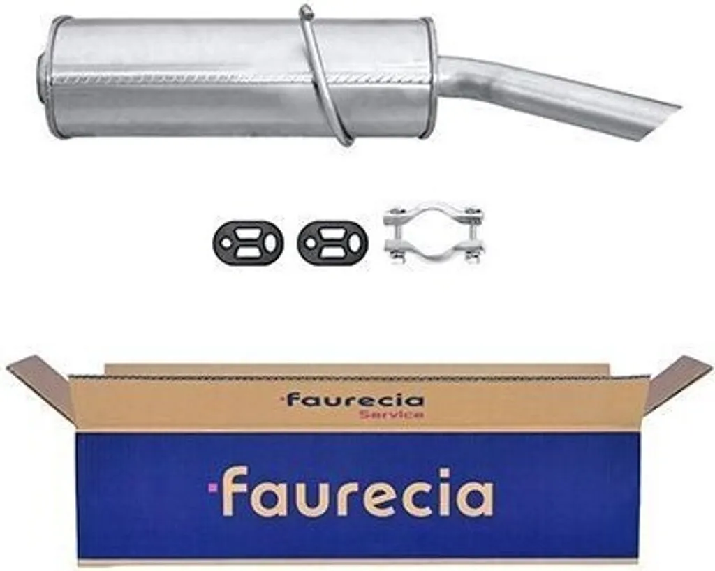 Silencieux HELLA 8LD 366 032-541 en Acier Renforcé pour Peugeot 405 II