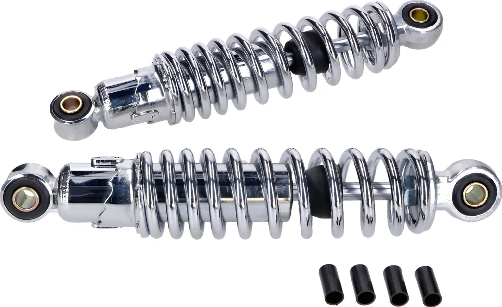 Amortisseur 240mm universel chrome 101_Octane pour un confort optimal