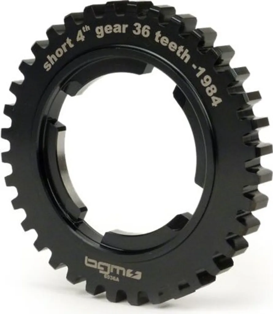Pignon 4ème Vitesse 36 Dents BGM PRO pour Vespa PX125-150 et Rally 180