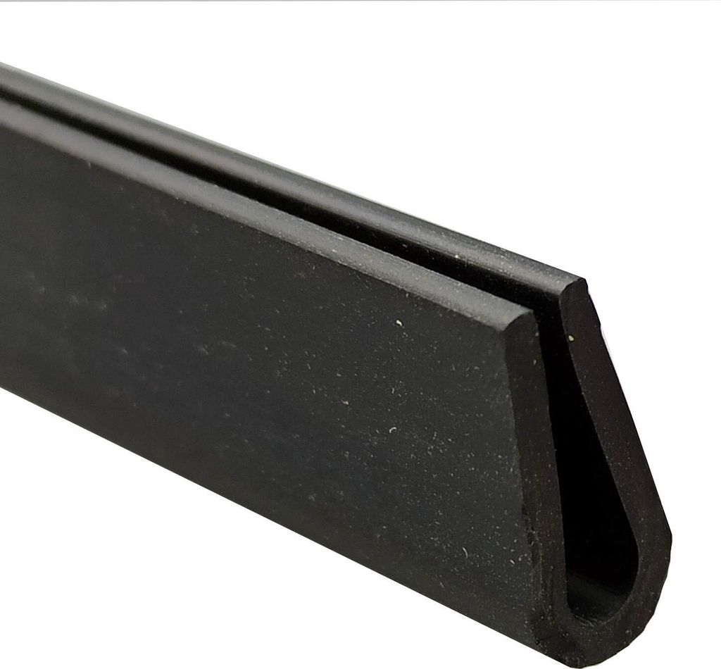 Gummidichtung U 1,5mm Kantenschutz Schwarz U Rand Randstreifen Dichtungen