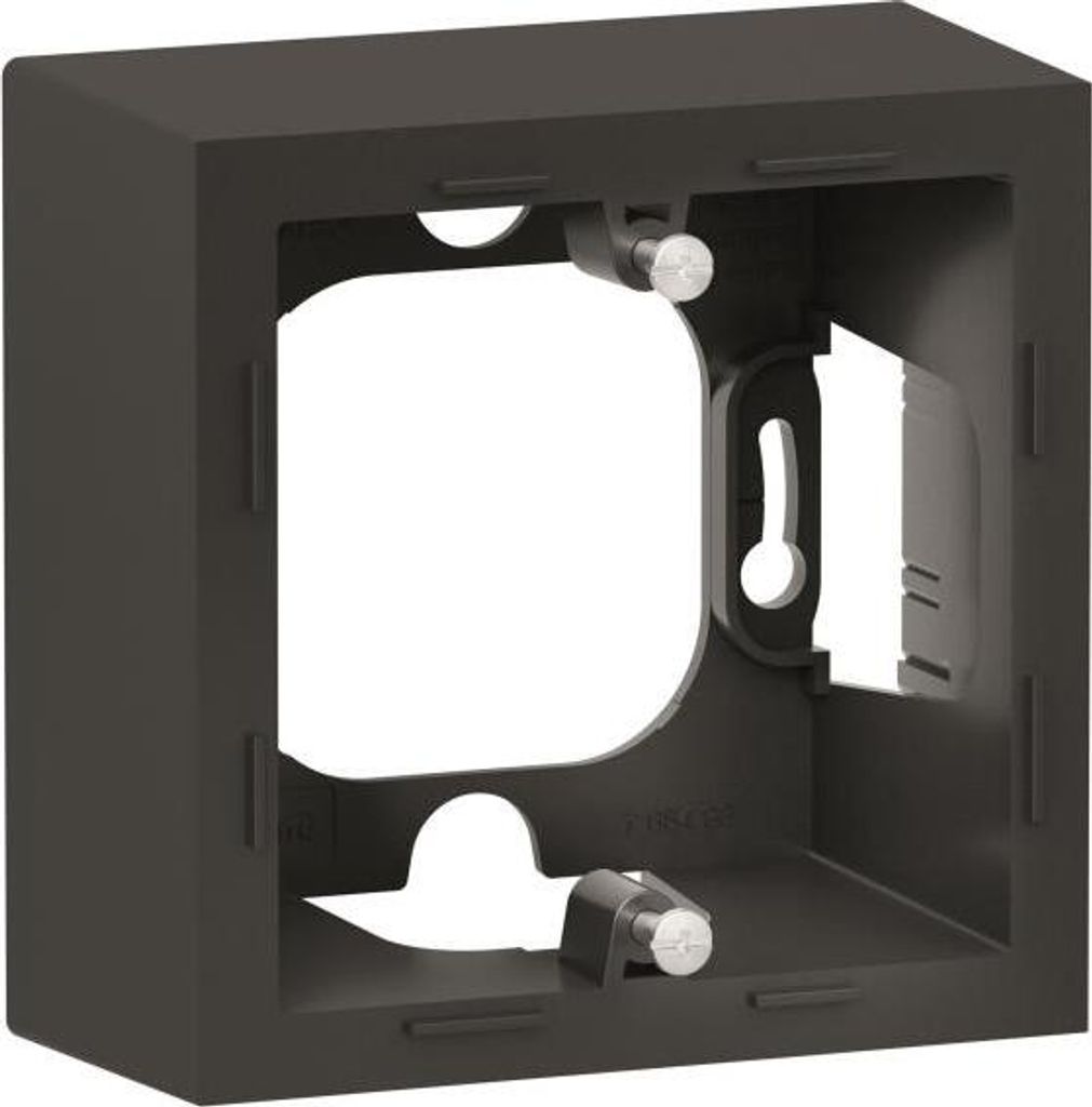 Legrand 765498 SEANO APgehäuse 1-fach in der Farbausführung Anthrazit lackiert