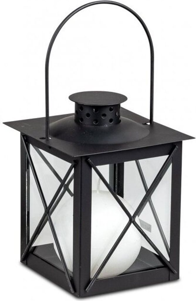Formano - Laterne 16cm Eisen - schwarz