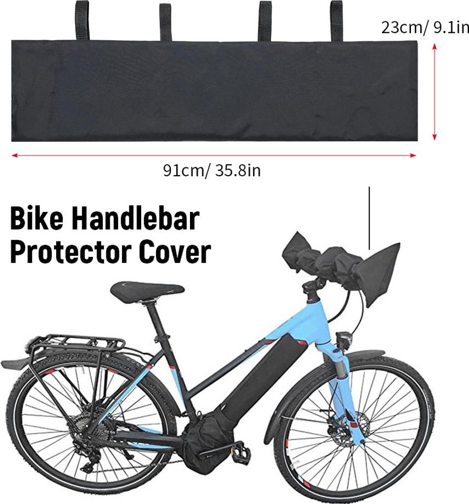Coprimanubrio per e-bike, protezione universale antipolvere Immagine del prodotto 