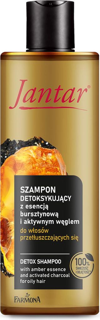Farmona Jantar Shampoo mit Bernsteinessenz und Aktivkohle fr fettiges Haar, 300 ml