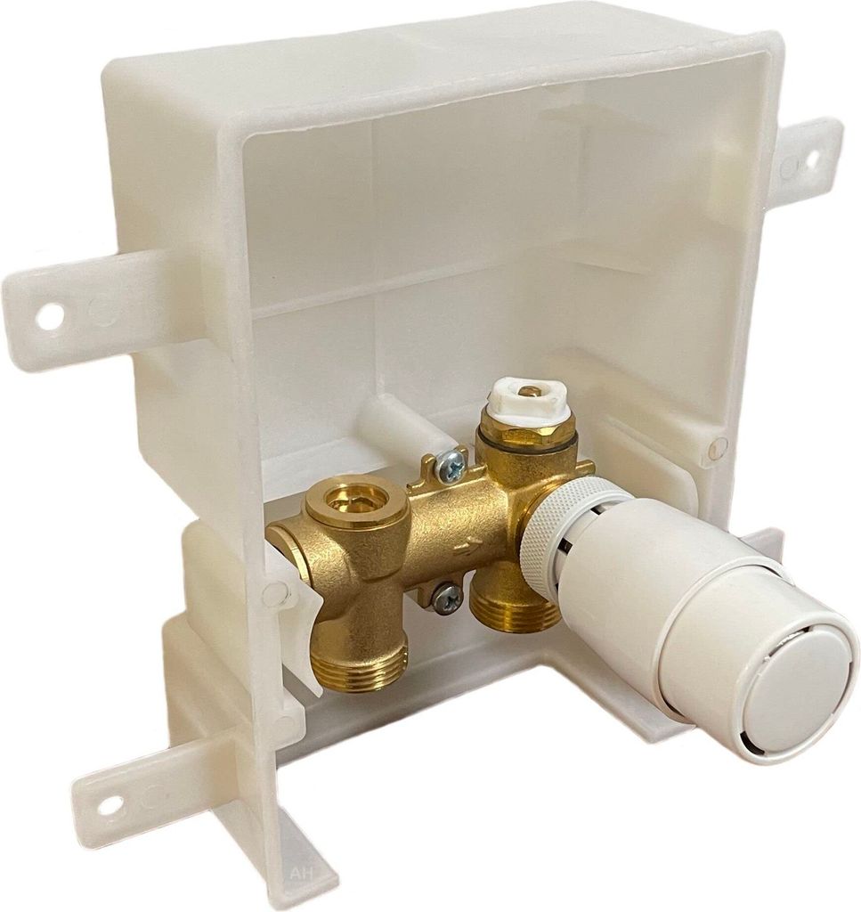 AQUA HEATING Thermostatventil Heizungsthermostat für Fußbodenheizung RTL Box H1069, Raumtemperaturregler Fussbodenheizung mit Rücklauftemperatur...