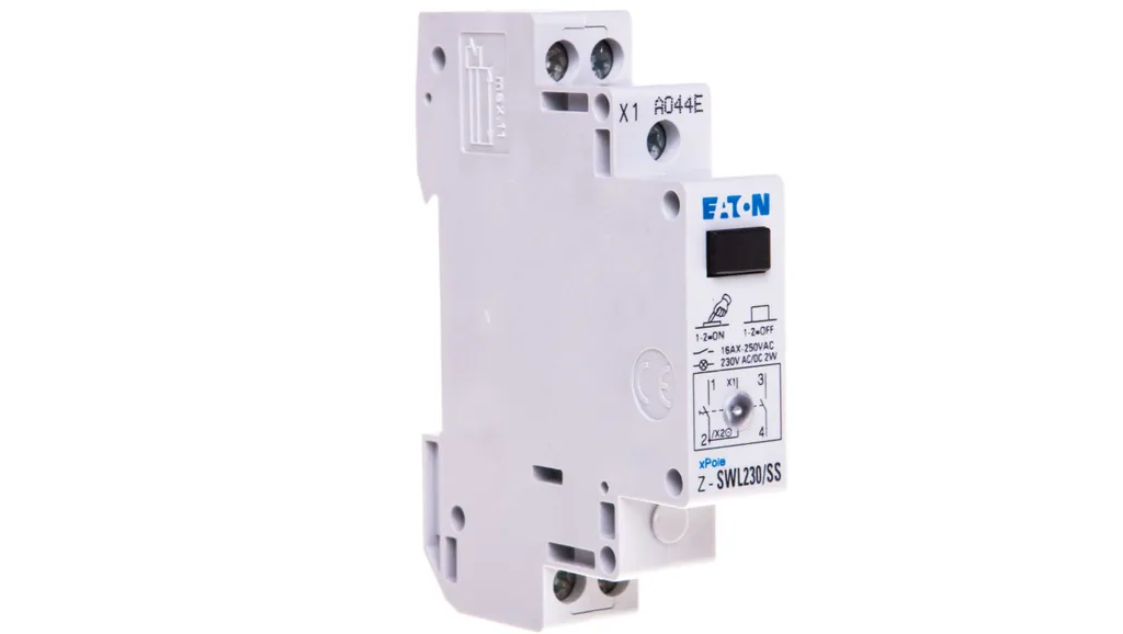 Interrupteur modulaire avec voyant lumineux 16A 2Z Z-SWL230/SS 276306