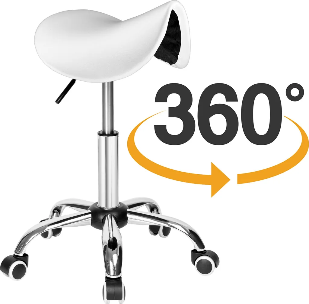 Fauteuil Stratum blanc ergonomique : confort client et dos préservé - 11