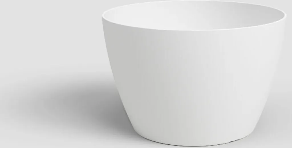 Artevasi Jardinière SAN REMO 42 cm en plastique blanc pour balcon