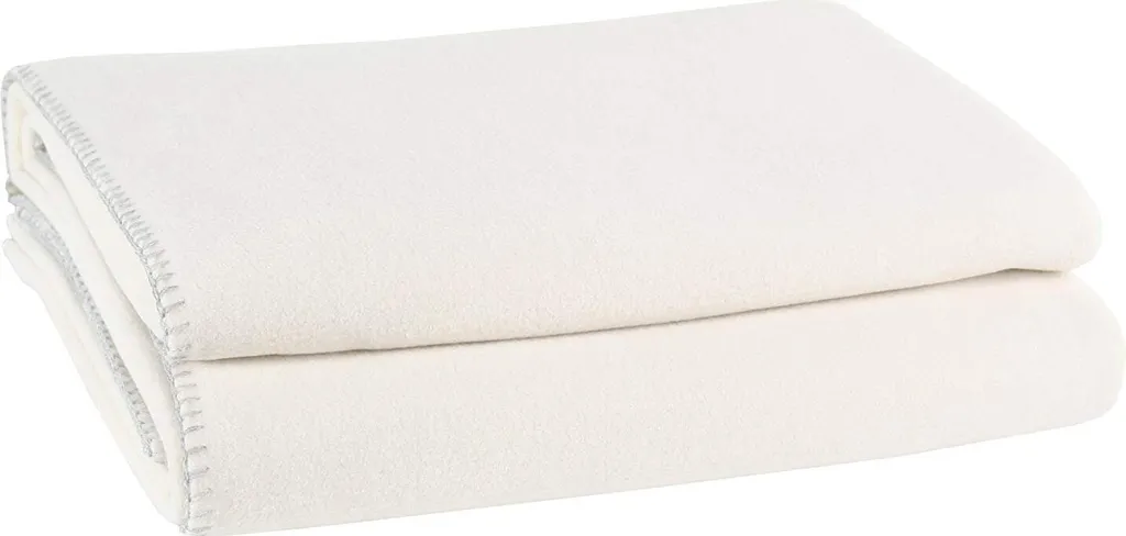 Zoeppritz Basis Soft-Fleece offwhite blanket 010 65% Polyester, 35% Viscose 110x160 103291 offwhite 110x160 (103291 | 4051244573580)