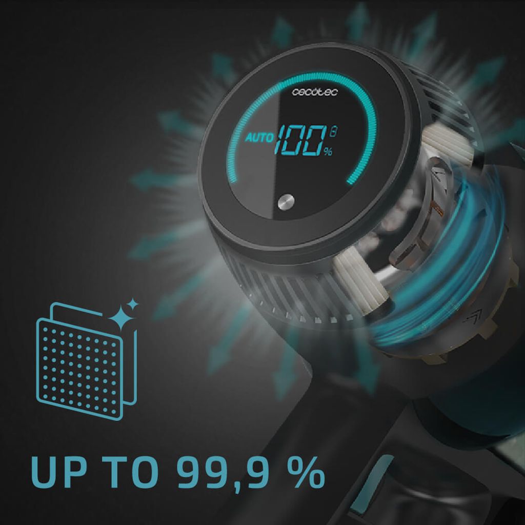 Tyčový vysávač 3v1 Cecotec Conga Rockstar 2500 X-Treme Obrázok produktu 11