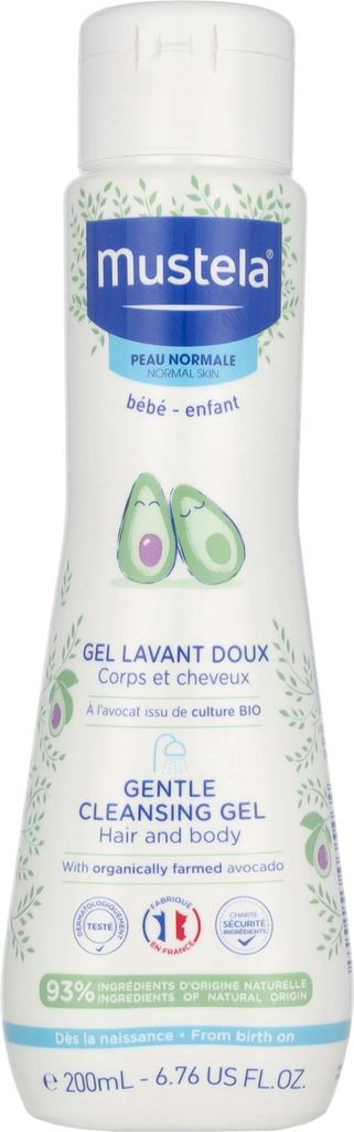 Mustela Bebe Gentle Cleansing Gel Hair And Body Produktbild 