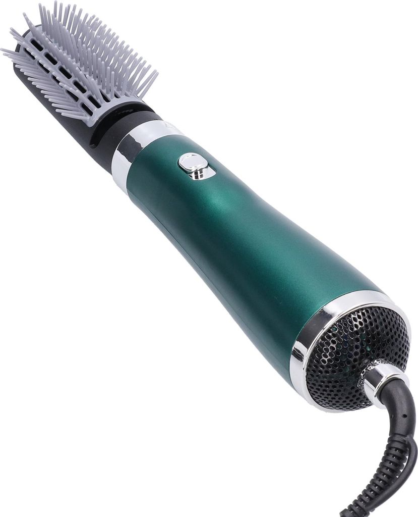 Haarkamm 2 in 1 ThreeSpeed Haartrockner Styling Haarkamm für Zuhause Reisen Grün
