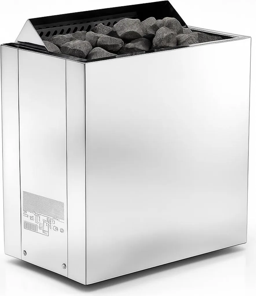 Chauffage Rapide pour Sauna : Poêle Harvia Vega Qubic 9kW HBQ904E Inox
