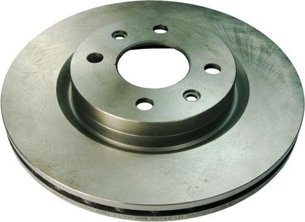 DENCKERMANN B130028 Bremsscheibe OE 6001548578 kompatibel mit Logan, Sandero, Kubistar, Clio, Kangoo, Megane, Thalia, Twingo