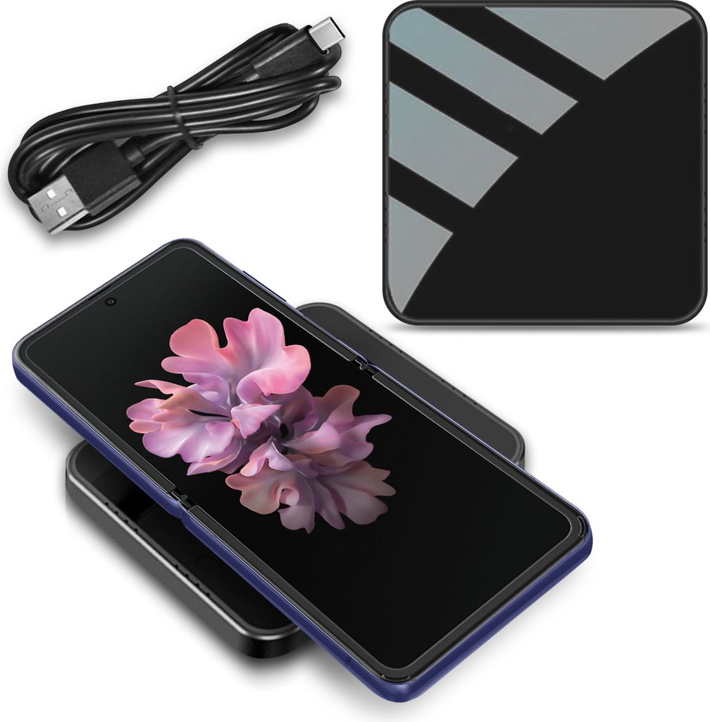 Wireless Ladegerät für Samsung Galaxy Z Flip Fold 7 FE 6 5 4 3 15W Qi Ladematte