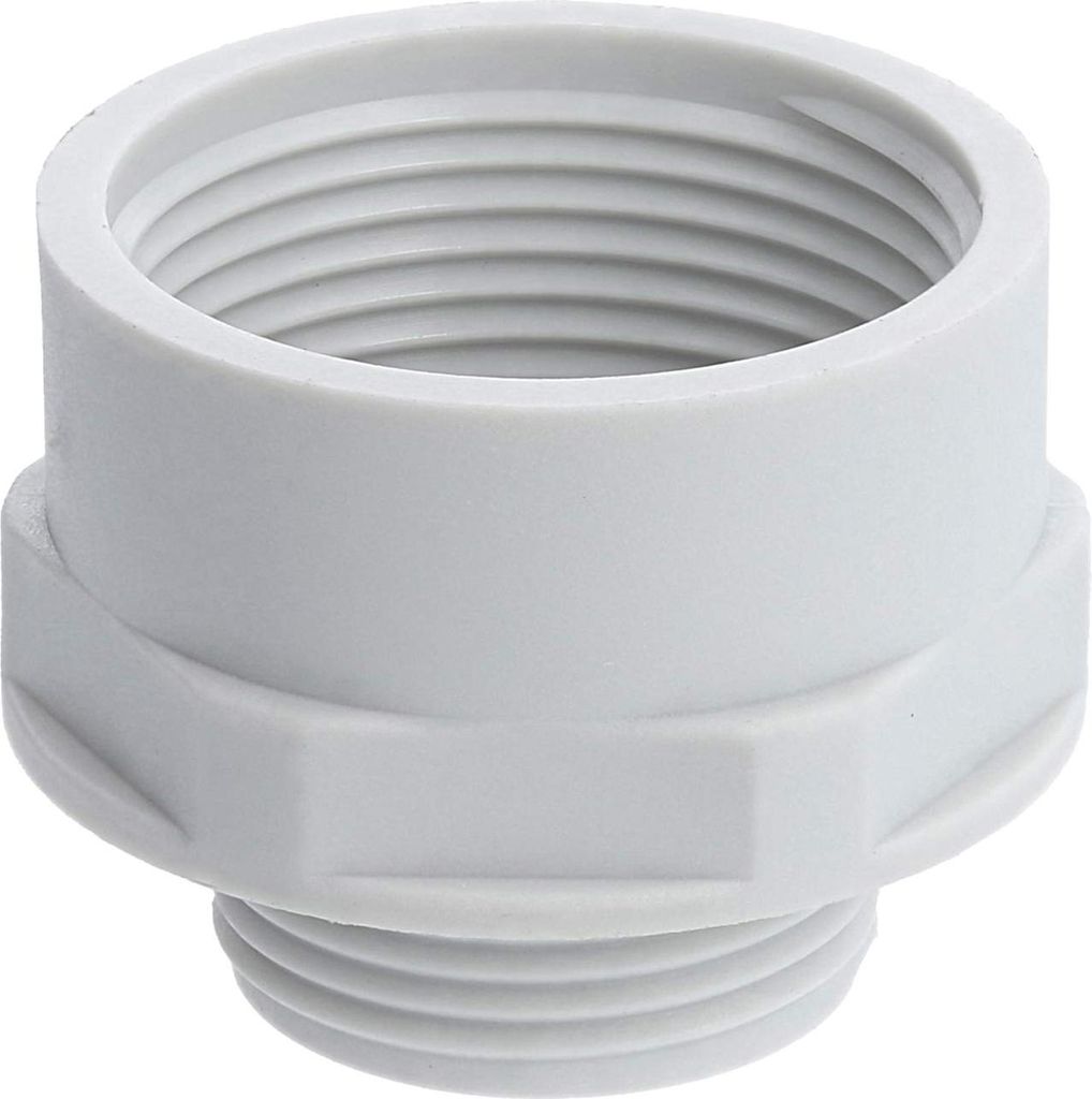 WISKA Erweiterung PG/PG von PG16x1,41 auf PG21x1,588 KER-16/21 Sechskant Polyamid (PA) Anschlussgewinde 10,0mm - 1
