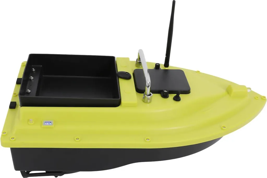 Bateau amorceur RC D36B avec portée 500m et prise EU pour la pêche