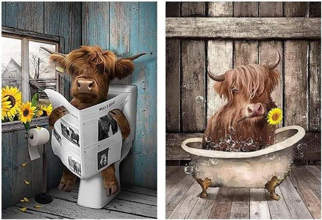 Activité DIY Famille : Découpe sur Bois Vache 5D - Déco Murale à Réaliser