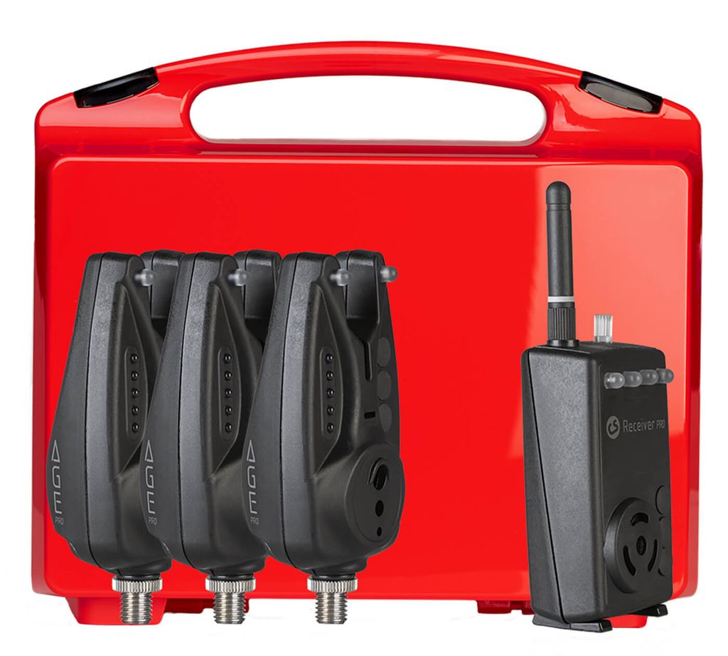 Sygnalizator brań Carp Sounder AGE Pro 3+1, zestaw Zdjęcie produktu 