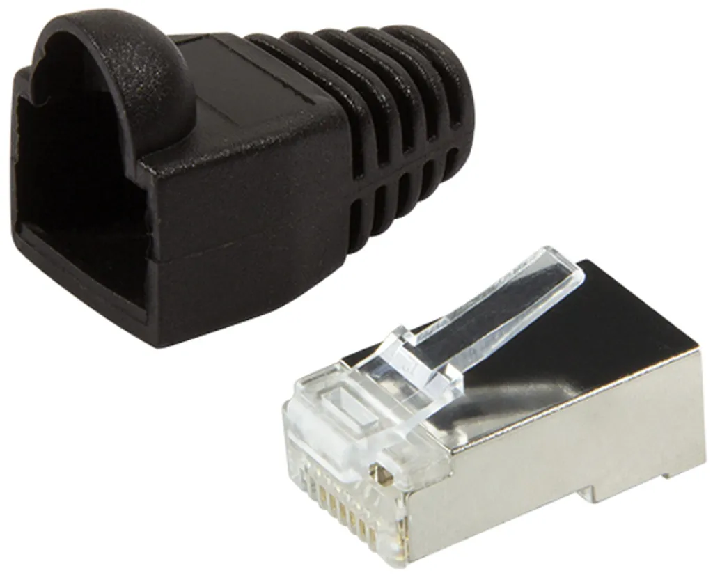 Connecteur CAT 5e avec Blindage Prot Schwa LogiLink - Boîte de 100 pcs